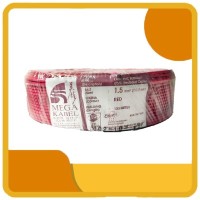 MEGA 1.5MM PVC CABLE (RED) 100MTR COIL