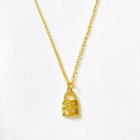 Mymutiara 18k Padlock Star Pendant Necklace
