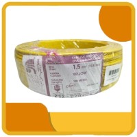 MEGA 1.5MM PVC CABLE (YELLOW) 100MTR COIL