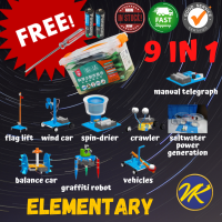Elementary Stage 9 in 1 Steam Education Robotics Toys  Mainan Kanak Sains Hadiah Robots Peringkat Asas