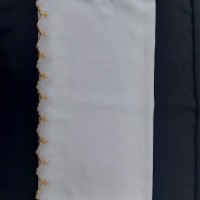 SELENDANG SULAM KLASIK PREMIUM (WHITE GOLD & BLACK GOLD)