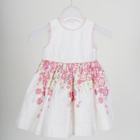 1 YEAR BAJU KIDS BABY GIRLS DRESS COTTON SLEEVELESS PRINCESS DRESS KOREAN FASHION PINK LACE BALL GOWN