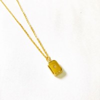 Mymutiara Square Star Pendant Necklace