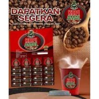 [KOPI AMAL]  Original Habbatus Sauda Segera Bancuh 3-dlm-1, Sedap, Pekat, Pasti Kaw, Buang Angin | Bentuk Papan (20 sachets)