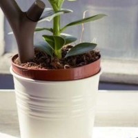 Flower Pot Power Plant Monitor